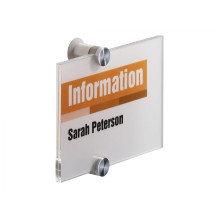 Durable Crystal Sign...