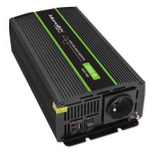 Auto invertors Qoltec Monolith 2000 W Melns 12 V