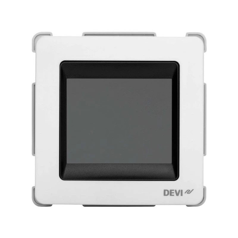 Thermostat DANFOSS DEVI UP 140F1065 with touchscreen, 16A, for ceiling / wall mounting