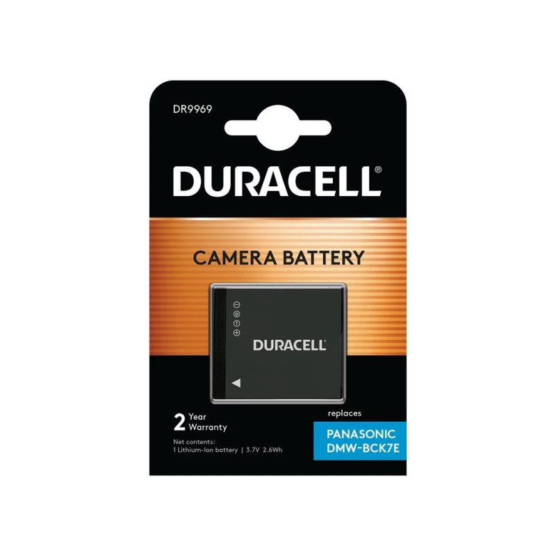 Duracell fotoaparato baterija – pakeičia Panasonic DMW-BCK7E