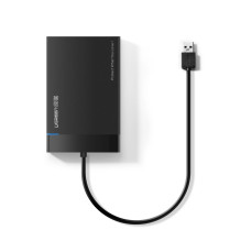 Ugreen 30847 ārējais korpuss HDD / SSD 2,5 collu melns līdz 6TB 5 Gbit / s