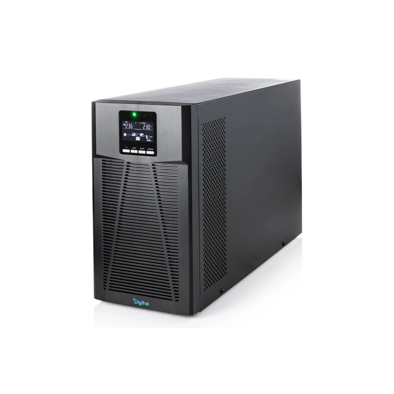 UPS tornis DIGITUS OnLine 2000 VA / 2000 W, tiešsaistes dubultās konversijas