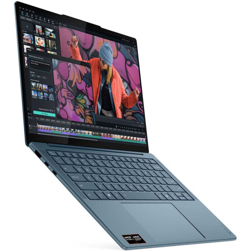 Lenovo Yoga Slim 7 14AKP10 14 OLED 350 16GB 512SSD EN W11 Teal 83JY00A8NT