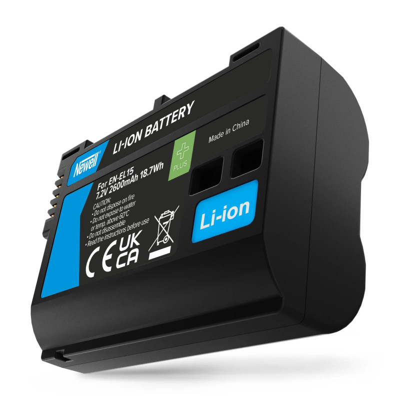 Newell Battery Plus Replacement EN-EL15 Nikon akumulators