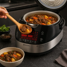 Brock MC 6601 SS aukštos kokybės daugiafunkcis puodas 5L 860W