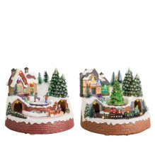 Decoration with LED lighting, 16.5 cm, 18.5 cm