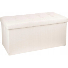 Atmosphera ottoman, sand color, 76 cm x 38 cm x 38 cm