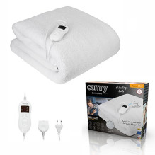 Electric Blanket - Camry CR 7422 85W White Polyester / Synthetic Wool