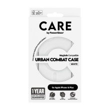 Telefono dėklas - CARE™ by PanzerGlass® Urban Combat dėklas iPhone 15 Plus MagSafe baltas Telefono dėklas - CARE™ by PanzerGlass® Urban Combat dėklas iPhone 15 Plus MagSafe baltas