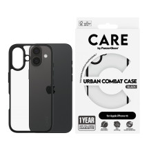Telefono dėklas - CARE™ by PanzerGlass® Urban Combat Case Transparent iPhone 16 modelis 1361 Telefono dėklas - CARE™ by PanzerGlass® Urban Combat Case Transparent iPhone 16 modelis 1361