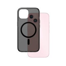 Telefono dėklas - CARE™ by PanzerGlass® "Smokey" dėklas, skirtas iPhone 15, MagSafe, juodas Telefono dėklas - CARE™ by PanzerGlass® "Smokey" dėklas, skirtas iPhone 15, MagSafe, juodas