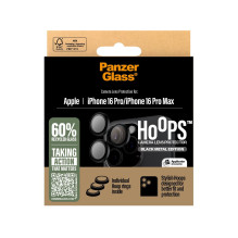 Objektyvo apsauga - PanzerGlass Hoops iPhone 16 Pro / 16 Pro Max juoda