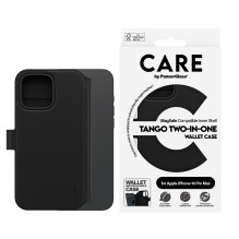 Telefono dėklas - PanzerGlass CARE™ Tango dėklas-piniginė, skirtas iPhone 16 Pro Max, MagSafe, modelis 1332 Telefono dėklas - PanzerGlass CARE™ Tango dėklas-piniginė, skirtas iPhone 16 Pro Max, MagSafe, modelis 1332
