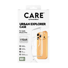 Telefono dėklas - PanzerGlass CARE™ Urban Explorer CR29887 skaidrus baltas "MagSafe" dėklas, skirtas iPhone 17