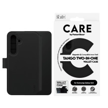 Telefono dėklas - PanzerGlass CARE™ Tango piniginės tipo dėklas, skirtas Samsung Galaxy S24, suderinamas su Qi, modelis Telefono dėklas - PanzerGlass CARE™ Tango piniginės tipo dėklas, skirtas Samsung Galaxy S24, suderinamas su Qi, modelis