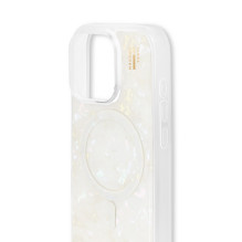 Telefono dėklas - Ideal of Sweden iPhone 16 Pro Max MagSafe perlamutrinis baltas Telefono dėklas - Ideal of Sweden iPhone 16 Pro Max MagSafe perlamutrinis baltas