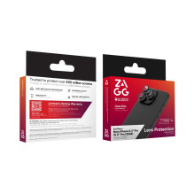 Kameros objektyvo apsauga - ZAGG InvisibleShield Camera Rings 200115586, skirta iPhone 16 Pro / Pro Max Kameros objektyvo apsauga - ZAGG InvisibleShield Camera Rings 200115586, skirta iPhone 16 Pro / Pro Max