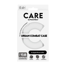 Telefono dėklas - PanzerGlass CARE™ Urban Combat iPhone 16 Plus 1355 permatomas Telefono dėklas - PanzerGlass CARE™ Urban Combat iPhone 16 Plus 1355 permatomas