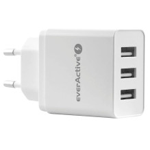 Everactive PHONE CHARGER 3X USB 3, 4A BALTS