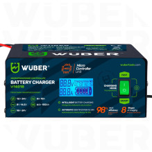 Automobilio akumuliatoriaus įkroviklis - WUBER W14018 10 A 2-24 V Garnet