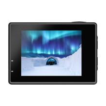 Veiksmo kamera - SJCAM SJ4000 su dviem ekranais, 4K, Wi‑Fi, 16 MP, 30 kadr. / s, 170° objektyvu, atspari vandeniui iki 3