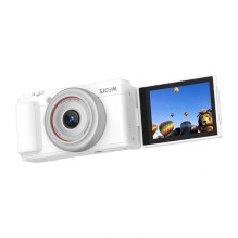 Skaitmeninis fotoaparatas - SJCAM ZV200 5K 30 kadr. / s 80 MP 6 ašių stabilizavimas 16x priartinimas baltas