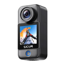 Veiksmo kamera - SJCAM C300 Pocket 4K 30 kadr. / s 6 ašių 154° 1,3 col. Wi‑Fi USB-C 1 000 mAh juoda