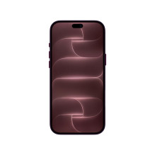 Telefono dėklas - Just Must iPhone 18 Pro Max odinis dėklas su "MagSafe", violetinis