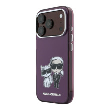 Karl Lagerfeld Apple iPhone 18 Pro HC MagSafe IML KC Bodies Sketch Print Burgundy Karl Lagerfeld Apple iPhone 18 Pro HC MagSafe IML KC Bodies Sketch Print Burgundy