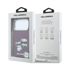Karl Lagerfeld Apple iPhone 18 Pro HC MagSafe IML KC Bodies Sketch Print Burgundy Karl Lagerfeld Apple iPhone 18 Pro HC MagSafe IML KC Bodies Sketch Print Burgundy