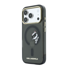 Karl Lagerfeld Apple iPhone 18 Pro Max HC MagSafe IML Peekaboo Print & Metal Frame Black Karl Lagerfeld Apple iPhone 18 Pro Max HC MagSafe IML Peekaboo Print & Metal Frame Black