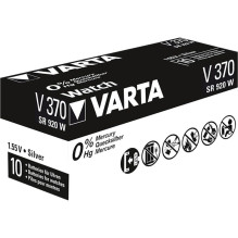 Varta V370 sudraba-oksīda...