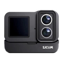 Veiksmo Kamera - SJCAM SJ20 su Automatinio Įkrovimo Laikikliu Juoda