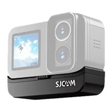 Veiksmo Kamera - SJCAM SJ20 su Automatinio Įkrovimo Laikikliu Juoda