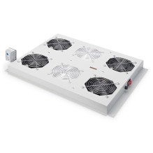 Digitus DN-19 FAN-4-SRV Pelēks