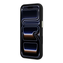 Guess Apple iPhone 18 Pro SW Grained PU & Big Resin Logo Black Guess Apple iPhone 18 Pro SW Grained PU & Big Resin Logo Black