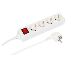 Microconnect MC-GRU00415WS pagarinātājs 1.5 m 4 kontaktligzdas Balts