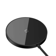 Įkroviklis belaidis Baseus Simple Mini 3 15W MagSafe juodas CCJJ040001 Įkroviklis belaidis Baseus Simple Mini 3 15W MagSafe juodas CCJJ040001