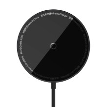 Wireless charger Baseus Simple Mini 3 15W MagSafe black CCJJ040001 Wireless charger Baseus Simple Mini 3 15W MagSafe black CCJJ040001