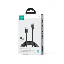 USB cable Joyroom SA29-CC5 USB-C to USB-C 100W 1.2m black USB cable Joyroom SA29-CC5 USB-C to USB-C 100W 1.2m black