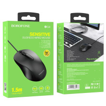 Mouse Borofone BG4 black Mouse Borofone BG4 black