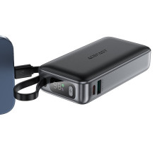 External battery Power Bank Acefast M7-10000 PD30W With Cable 10000mAh black External battery Power Bank Acefast M7-10000 PD30W With Cable 10000mAh black