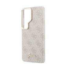 Dėklas Guess PU 4G Script Metal Logo Magnetic Samsung S948 S26 Ultra rožinis Dėklas Guess PU 4G Script Metal Logo Magnetic Samsung S948 S26 Ultra rožinis