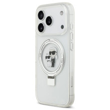 Case Karl Lagerfeld Ringstand Karl and Choupette MagSafe Apple iPhone 17 Pro Max