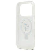 Case Karl Lagerfeld Ringstand Karl and Choupette MagSafe Apple iPhone 17 Pro Max