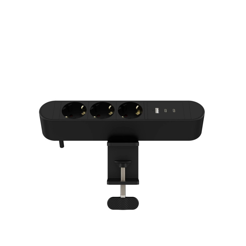 Strāvas kontaktligzda Multi Desktop MicroConnect MC-MDPS-EU3-30W — 3 kontaktligzdas, 30W