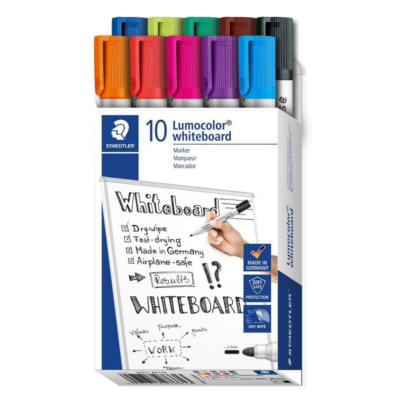 STAEDTLER Lumocolor lenta-žymeklis 2,0 mm Mehrfarbig