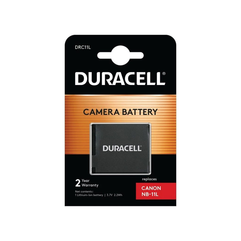 Duracell DRC11L camera battery - replaces Canon NB-11L