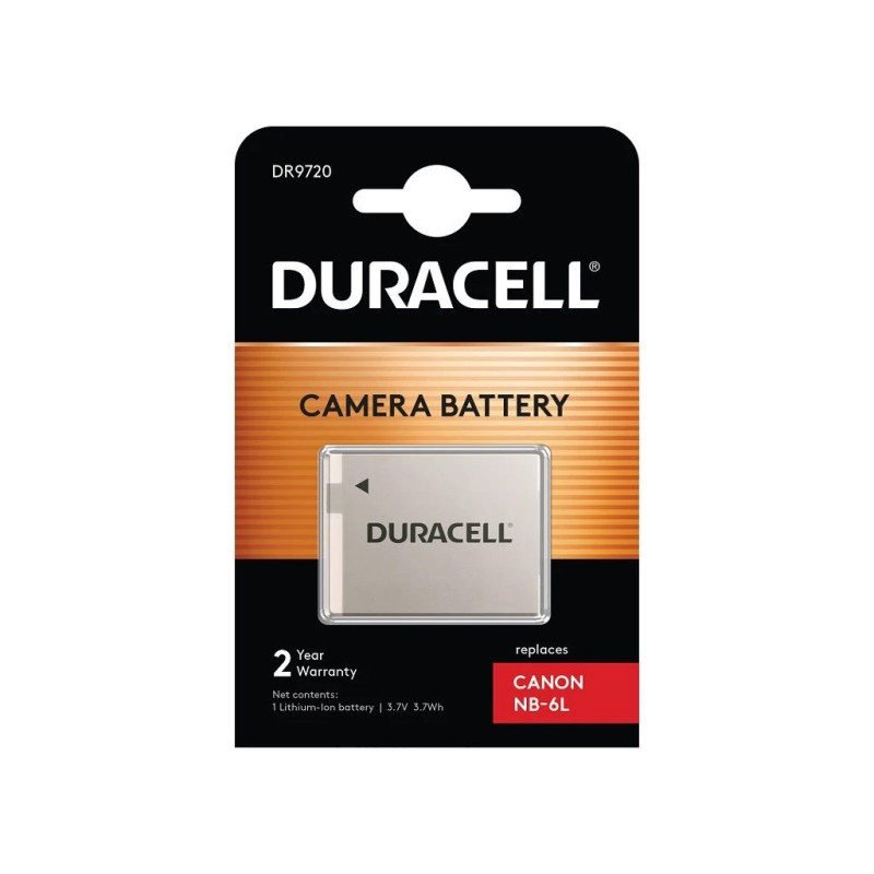Duracell fotoaparato baterija – pakaitalas Canon NB-6L