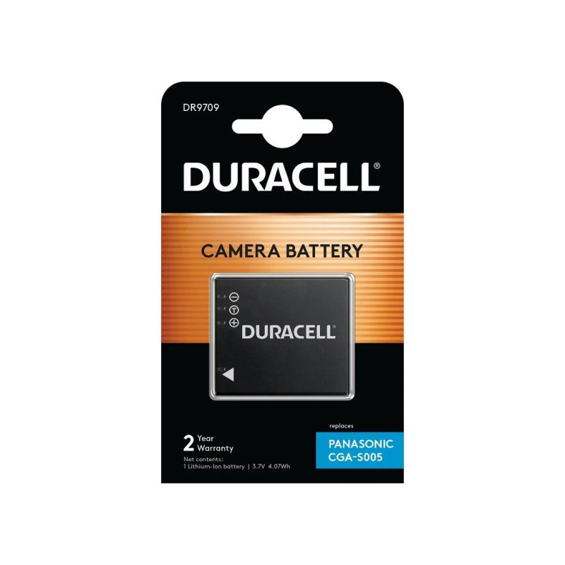Duracell fotoaparato baterija – pakaitalas Panasonic CGA-S005